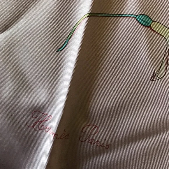 100% silk HERMES SCARF - Picture 11 of 15